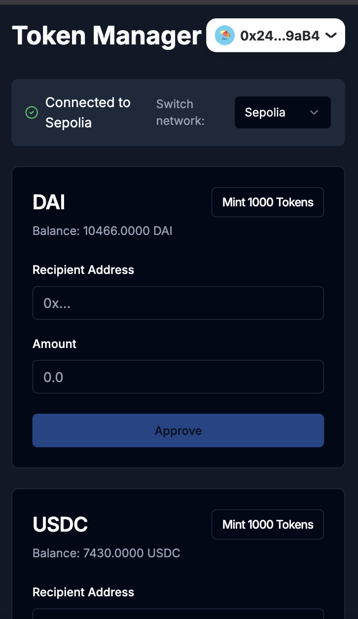 Token Manager